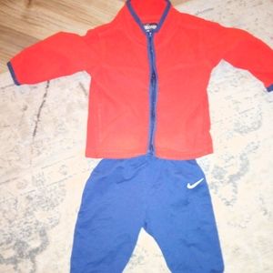 Boys Nike pants Oshkosh top
